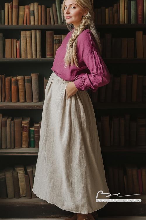 Eco-Friendly Linen Dress Inspiration at Château de Chenonceau
